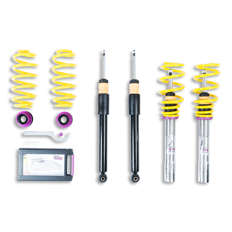 KW Suspensions 102800BB KW V1 Coilover Kit - VW Tiguan (MQB) AWD; Without Electronic Dampers