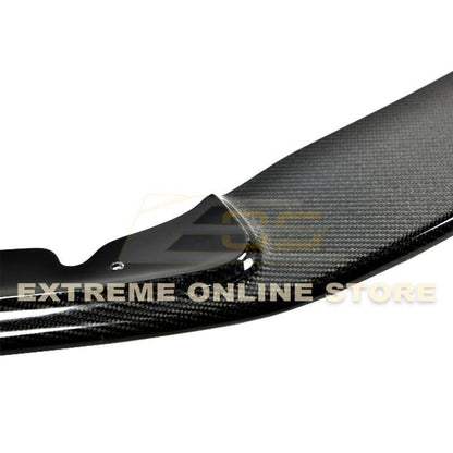 2013-14 Ford Focus ST Carbon Fiber / Primer Black Front Splitter Lip