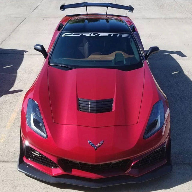 Corvette C7 ZR1 ZTK Conversion Rear Spoiler High Wing