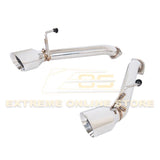 2009-21 Nissan 370Z Z34 Muffler Delete Axle Back 4.5" Dual Tips Exhaust