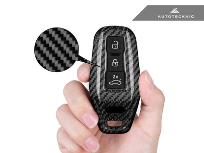 AutoTecknic Dry Carbon Remote Key Case - Audi A6 e-tron | Q4 e-tron | Q6L e-tron 2025-Up