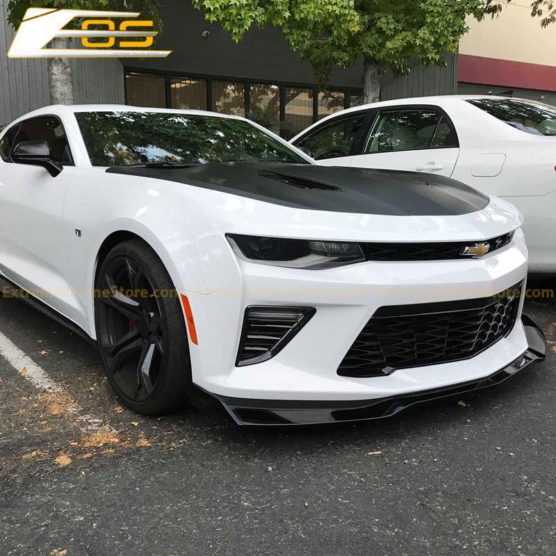 Camaro SS Primer Black Aerodynamic Full Body Kit | 1LE Extended Package