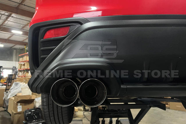 2022-Up Subaru WRX | Axle Back Muffler Delete Double Wall 4" Quad Tips Exhaust