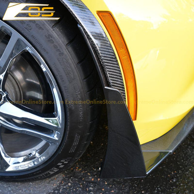 Chevrolet Corvette C7 Front Fender Flares Wheel Trim