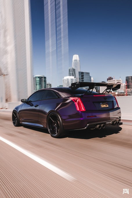 Cadillac ATS-V GTC-300 61" Carbon Fiber Adjustable Wing 2016-2019