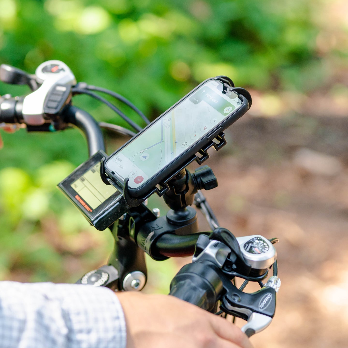 RAM® X-Grip® Phone Mount with RAM® Tough-Strap™ Handlebar Base - RAP-460-UN7U