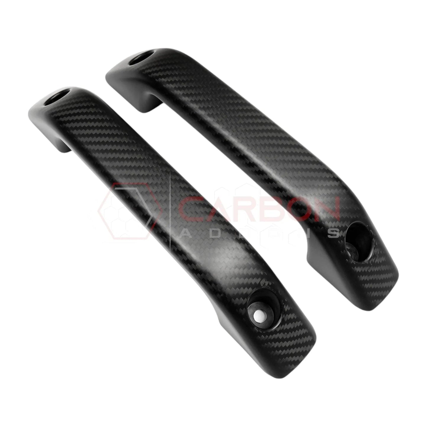 2021+ Bronco Real Carbon Fiber Pillar Grab Handles | Direct Replacement