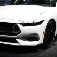 Real Carbon Fiber Front Bumper Grille Trim Covers for 2024+ Ford Mustang EcoBoost