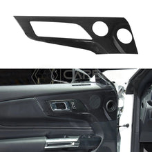 Real Carbon Fiber Door Handle & Speaker Panel Trim Covers for 2024+ Ford Mustang
