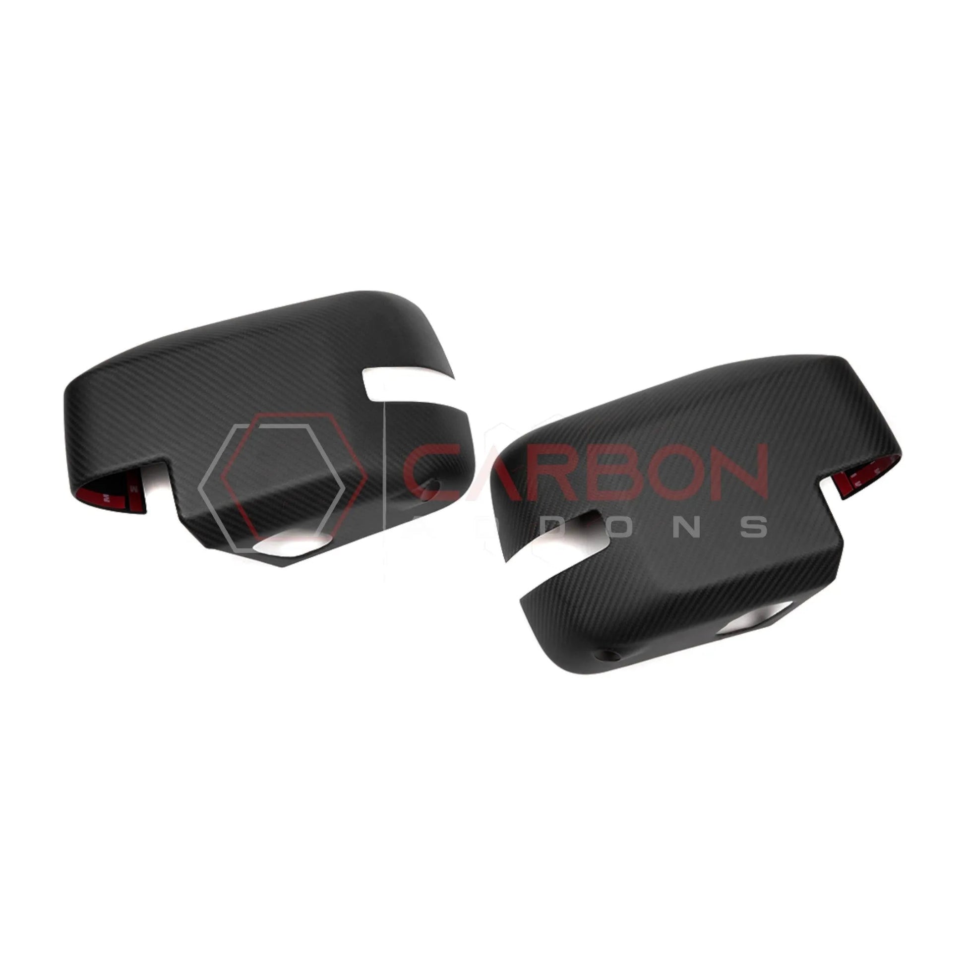 2021+ Bronco Real Carbon Fiber Mirror Cap Cover with Turn Signal