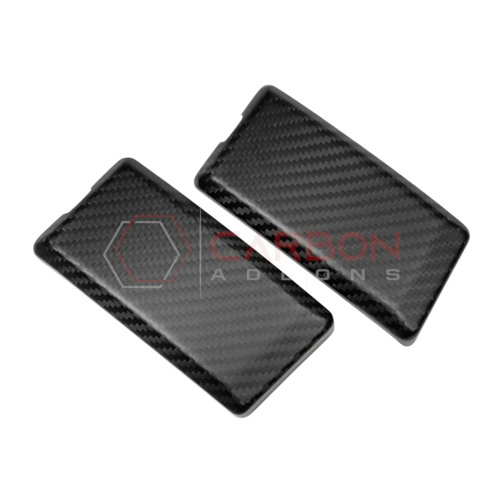 2021+ Bronco Real Carbon Fiber Front Roof Rack Mount Cover Trim Covers ...