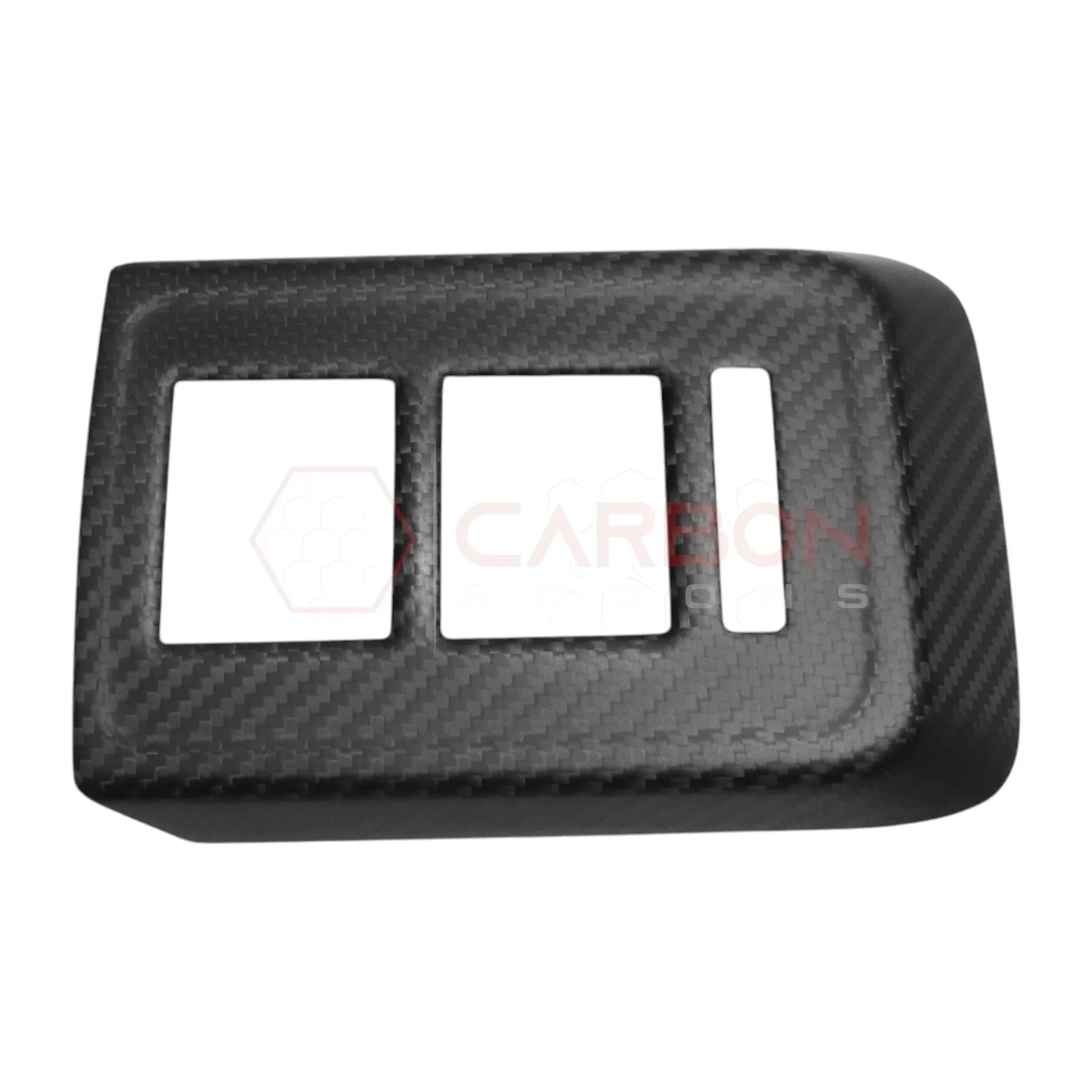 Real Carbon Fiber Sunroof Control Switch Trim Cover For 2021+ Bronco