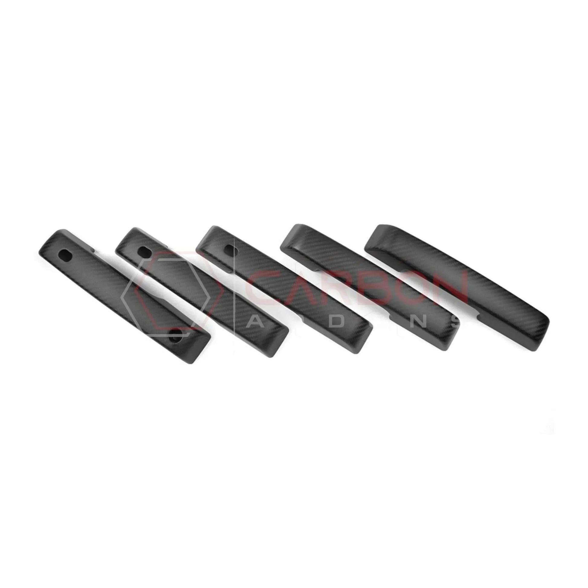 Real Carbon Fiber Exterior Door Handle Covers For 2021+ Ford Bronco