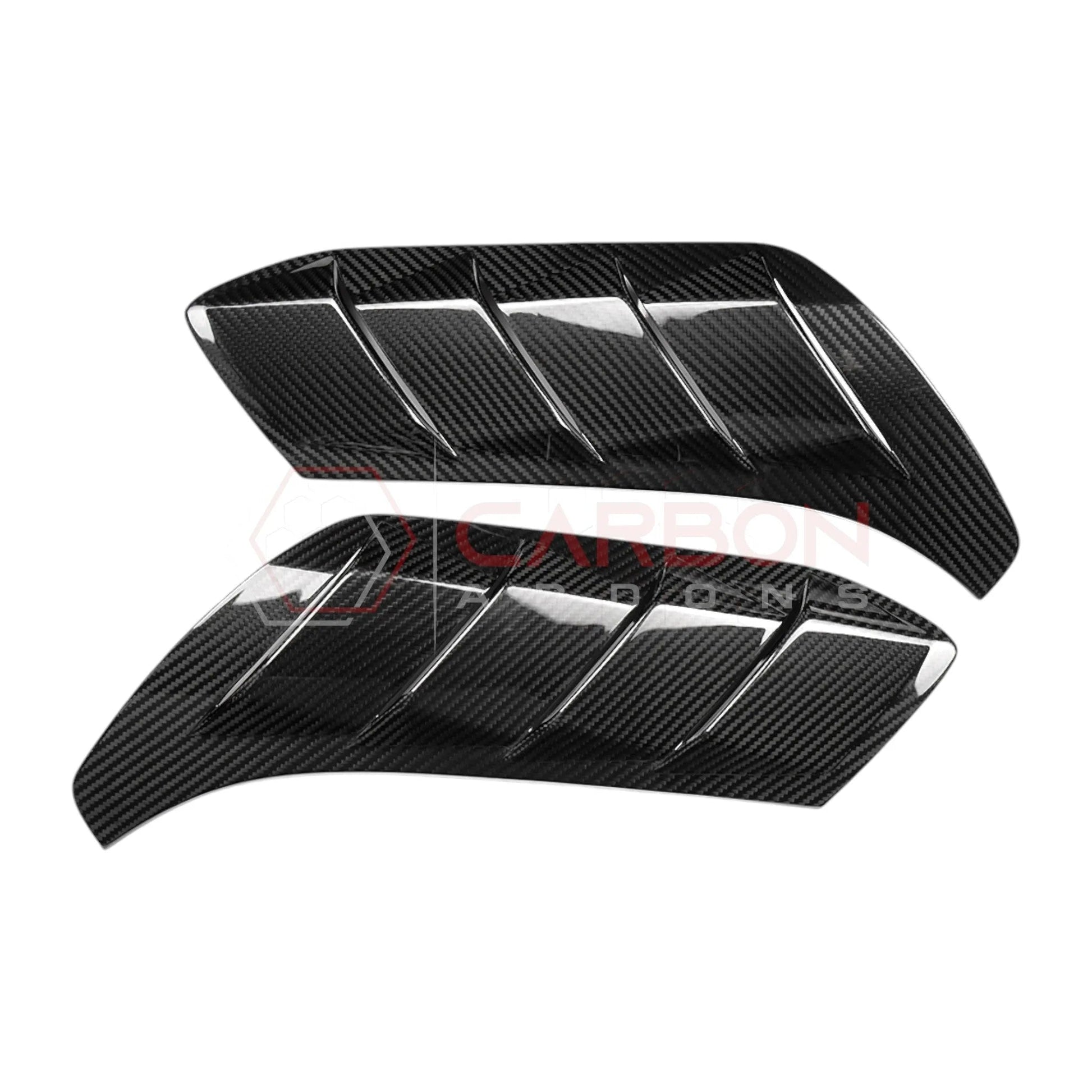 2021+ Bronco Raptor Real Carbon Fiber Fender Vent Trim Covers