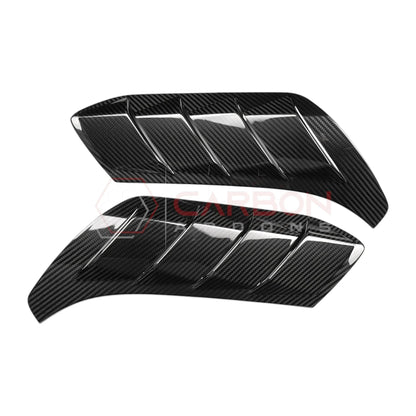 2021+ Bronco Raptor Real Carbon Fiber Fender Vent Trim Covers