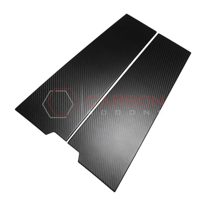 2021+ Ford Bronco 4-Door Real Dry Carbon Fiber B-Pillar Trim Covers (Glossy or Matte)