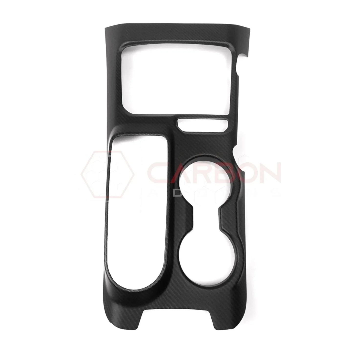 Real Carbon Fiber Center Console Cover For 2021-2024 Ford Bronco