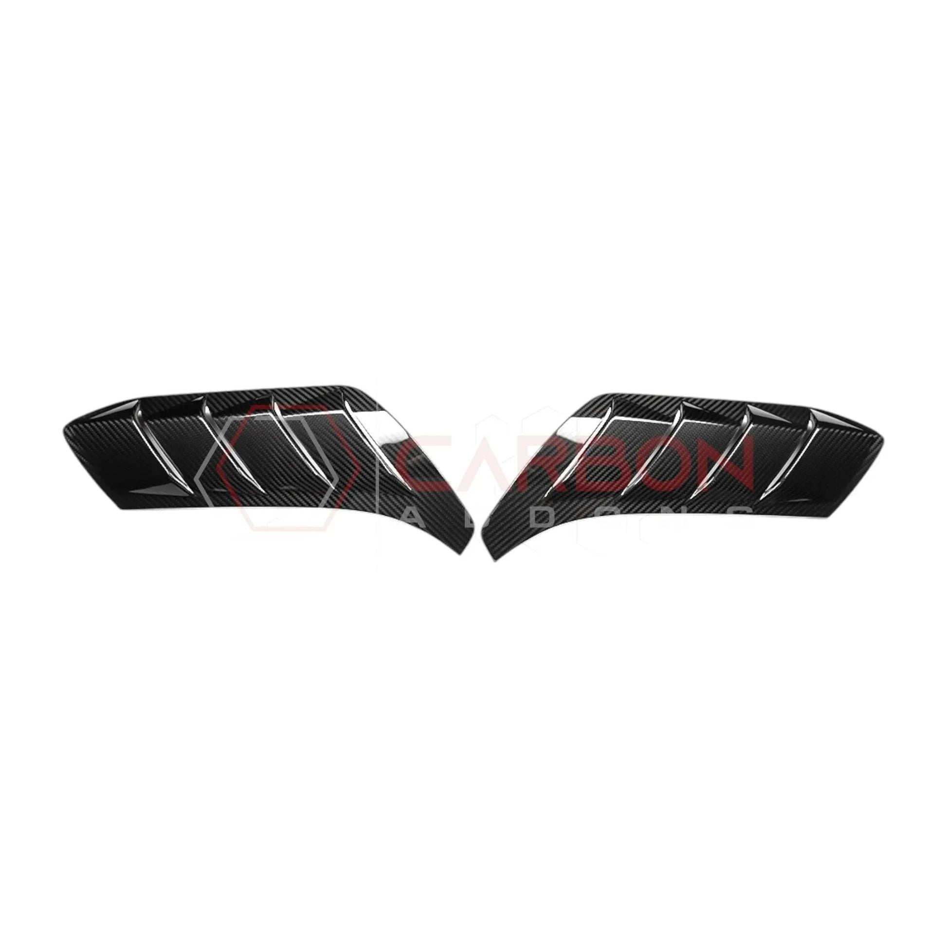 Real Carbon Fiber Fender Vent Trim Covers For 2021+ Bronco Raptor