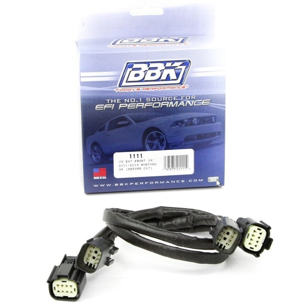 Ford Mustang V6 Front O2 Extensions 24 Inch 11-14