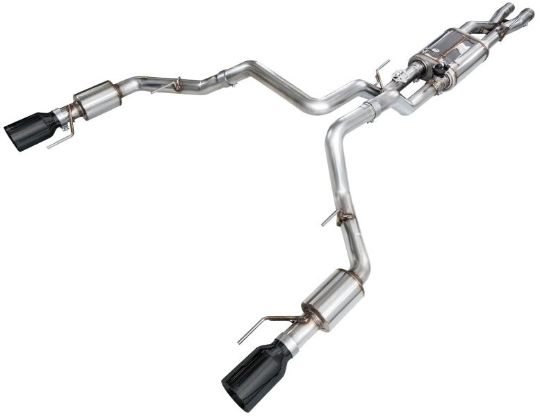 AWE Tuning AWE Gen 3 Raptor R SwitchPath Exhaust - Diamond Black Tips 3025-33852
