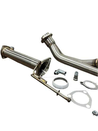 SPDZ1 K20 K20Z3 K24 06-11 Honda Civic Si FG2 FD FA K-Series Tri-Y 2.5" Header Exhaust 2.0L 2.4L 8th Gen FA5