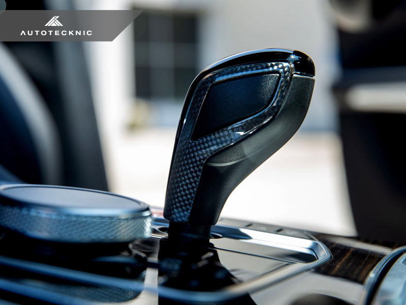 AutoTecknic Carbon Fiber Gear Selector Side Trims - F40 1-Series | F44 2-Series Gran Coupe
