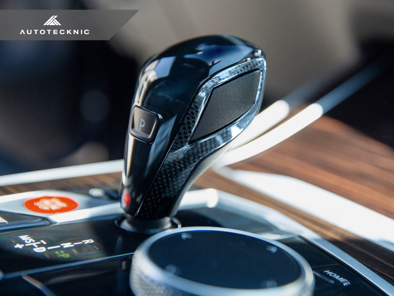 AutoTecknic Carbon Fiber Gear Selector Side Trims - F40 1-Series | F44 2-Series Gran Coupe