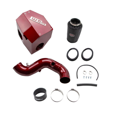 Wehrli 13-18 Cummins 6.7L Intake Kit 4in - WCFab Red