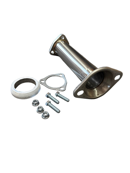 SPDZ1 96-00 Honda Civic EK9 test pipe Straight Flow with 2.5” Donut Gasket and Flange