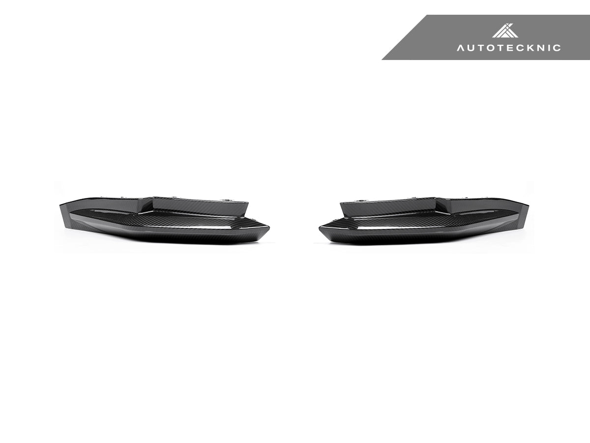 AutoTecknic Dry Carbon OEM-Spec Rear Splitter Set - G80 M3 | G82 M4