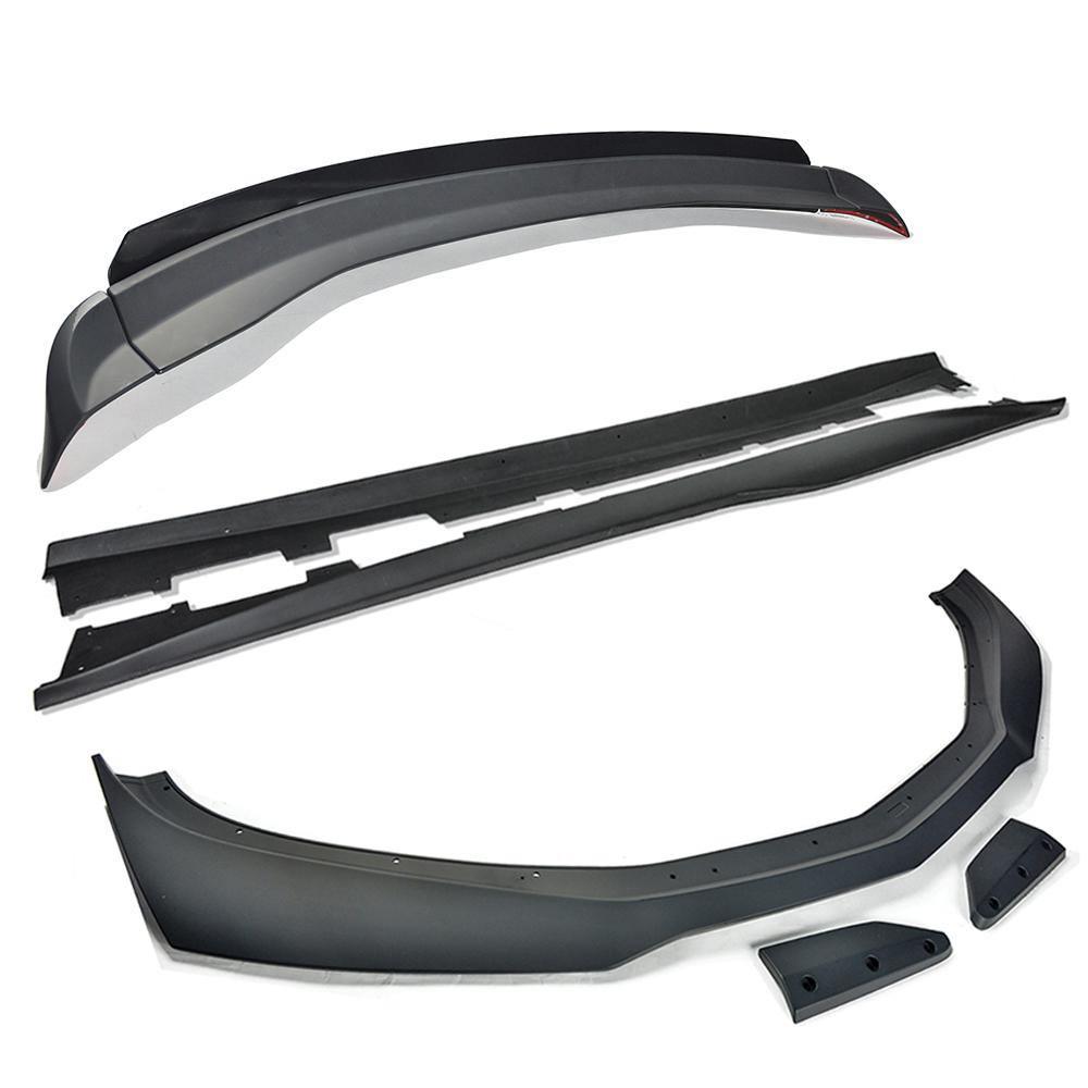 Camaro SS Primer Black Aerodynamic Full Body Kit | 1LE Extended Package