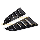 Corvette C7 Coupe Rear Side Window Louver Covers