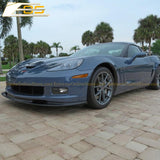 Corvette C6 Grand Sport / Z06 Primer Black Front Splitter Lip