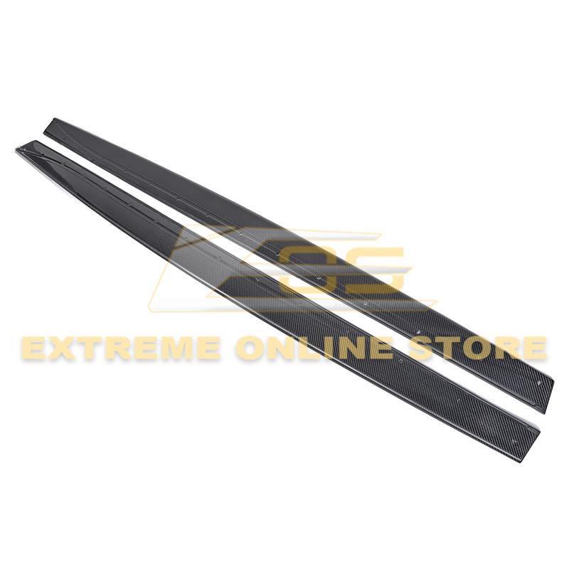 2014-20 BMW F82 M4 Carbon Fiber Side Skirts Rocker Panels