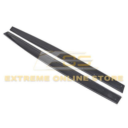 2014-20 BMW F82 M4 Carbon Fiber Side Skirts Rocker Panels