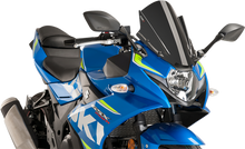 PUIG HI-TECH PARTS Race Windscreen - Carbon - Suzuki 9722C