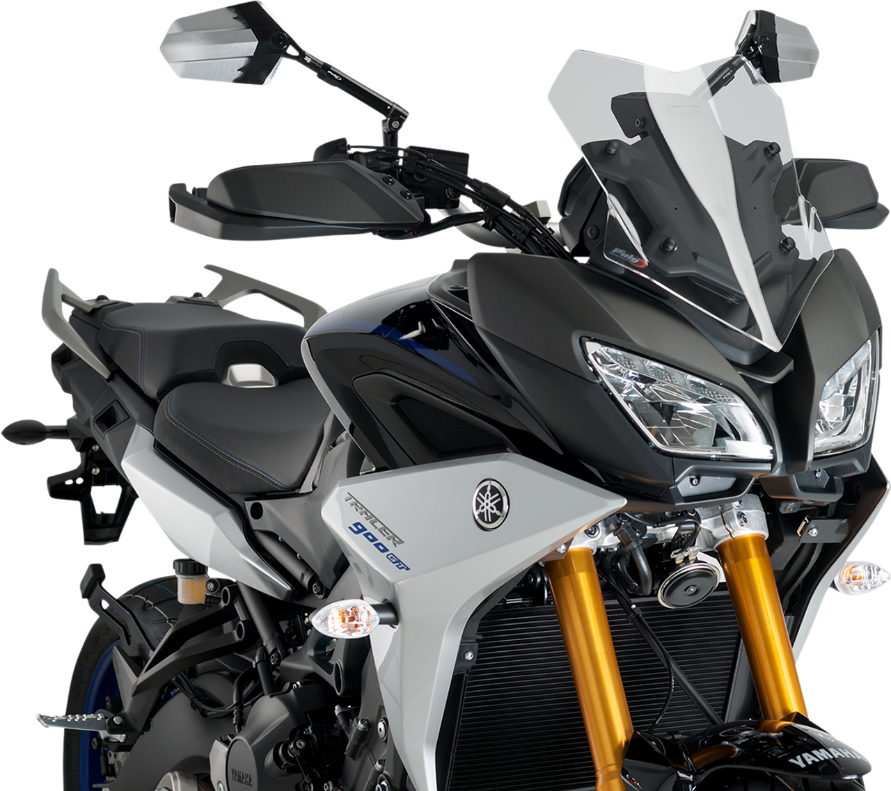 PUIG HI-TECH PARTS Race Windscreen - Clear - Yamaha 9724W