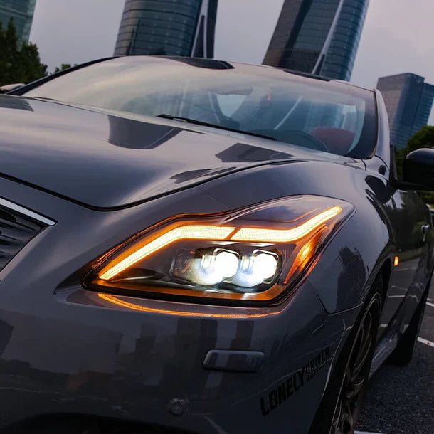 2008-2013 Infiniti G37 Coupe Gtr Style Headlights