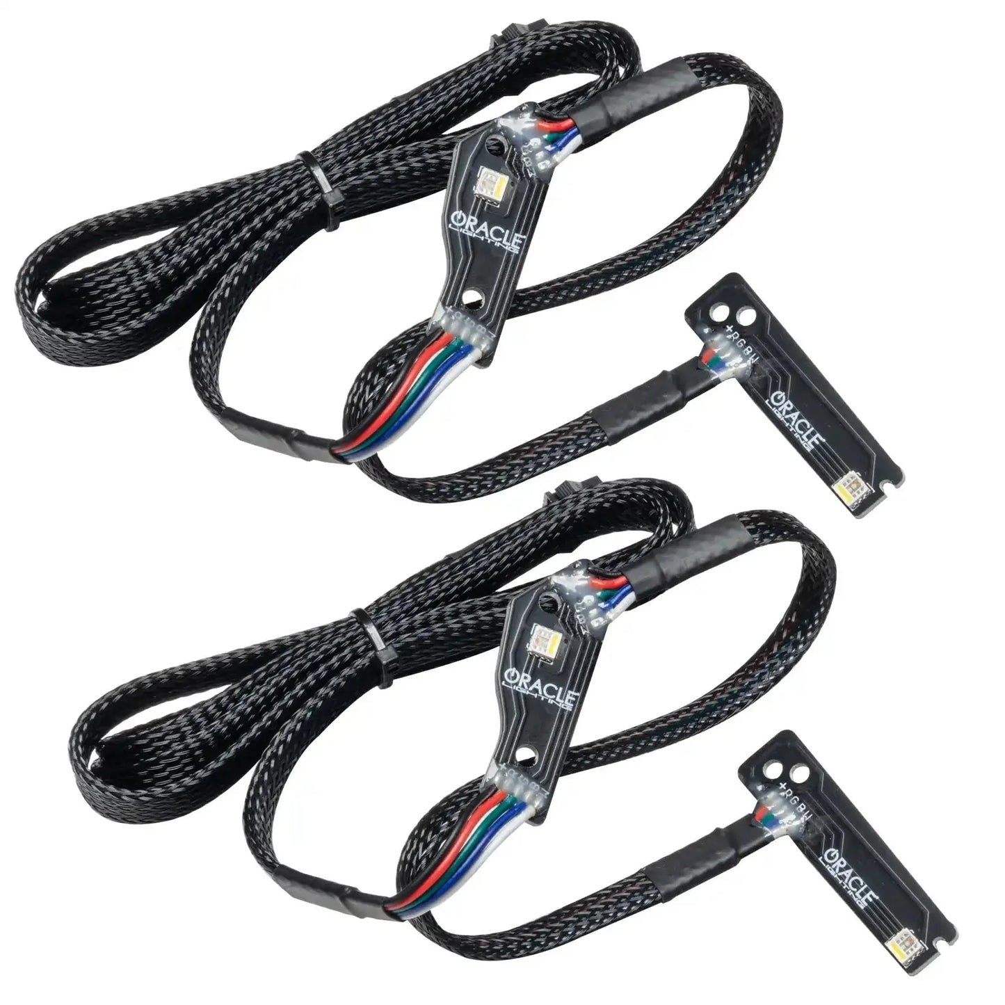 ORACLE Lighting 2015-2024 Nissan GT-R ColorSHIFT "Lightning Bolt" RGB+W Headlight DRL Upgrade Kit