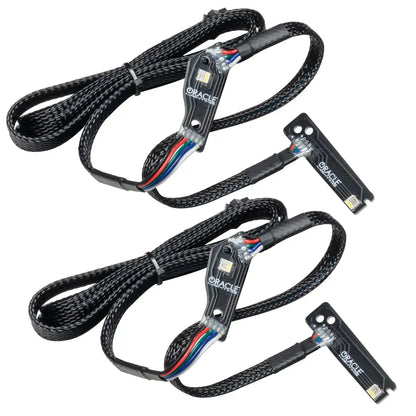 ORACLE Lighting 2015-2024 Nissan GT-R ColorSHIFT "Lightning Bolt" RGB+W Headlight DRL Upgrade Kit