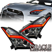 ORACLE Lighting 2015-2024 Nissan GT-R ColorSHIFT "Lightning Bolt" RGB+W Headlight DRL Upgrade Kit