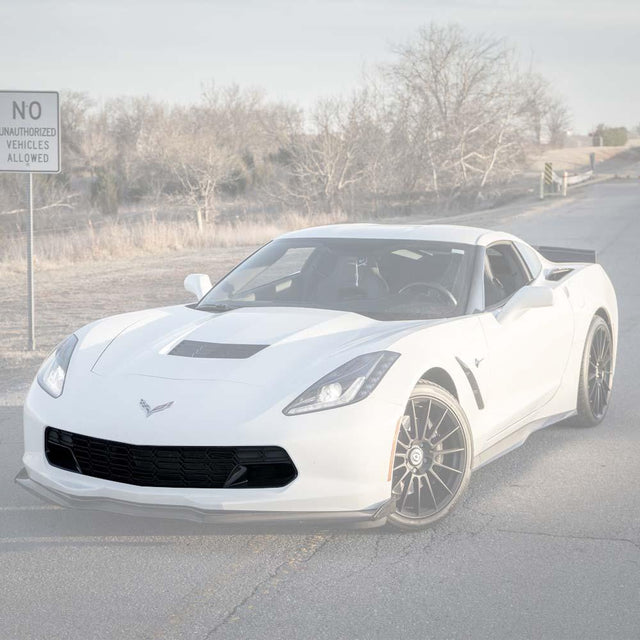 Corvette C7 Carbon Flash Front Bumper Grill