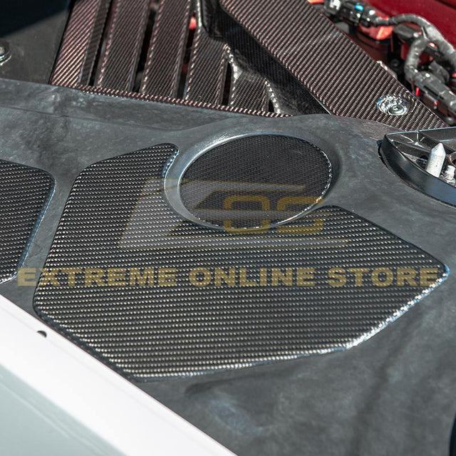 Corvette C8 Carbon Fiber Engine Bay Panel Accent Covers