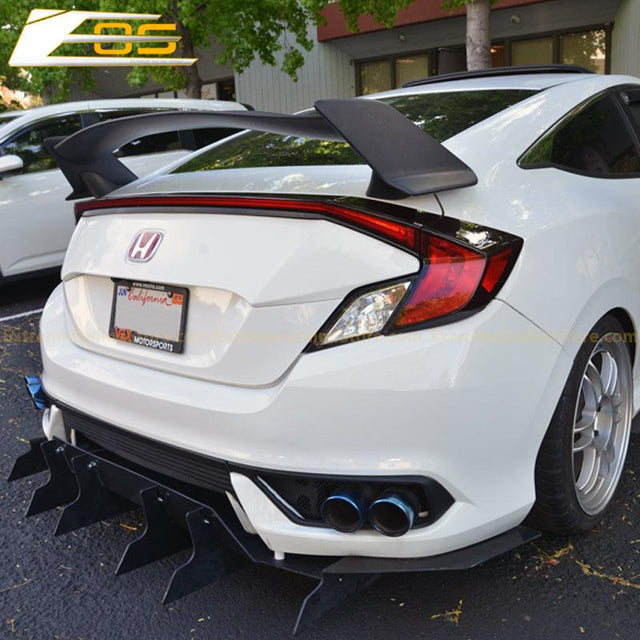 2016-20 Honda Civic Coupe Type R Conversion Rear Trunk Spoiler Kit