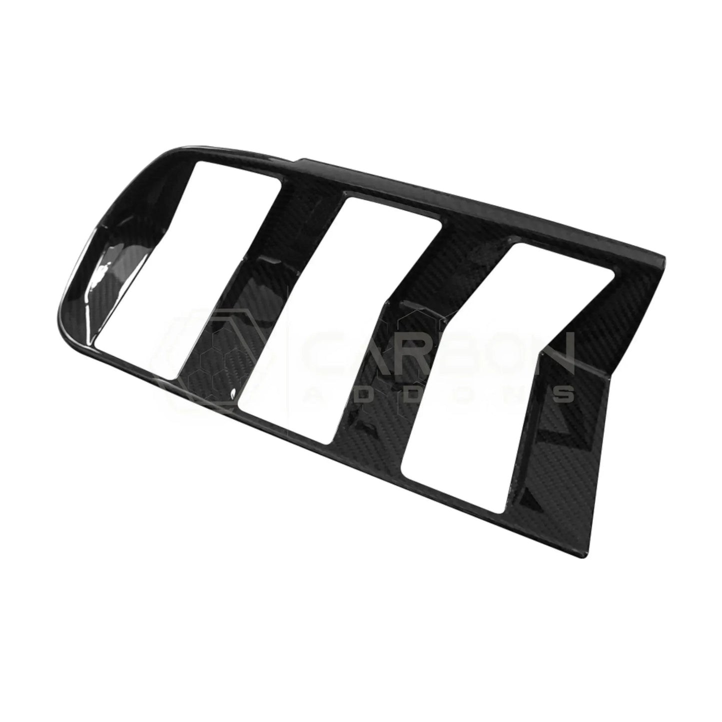 Real Carbon Fiber Taillight Trim Covers for 2024+ Ford Mustang