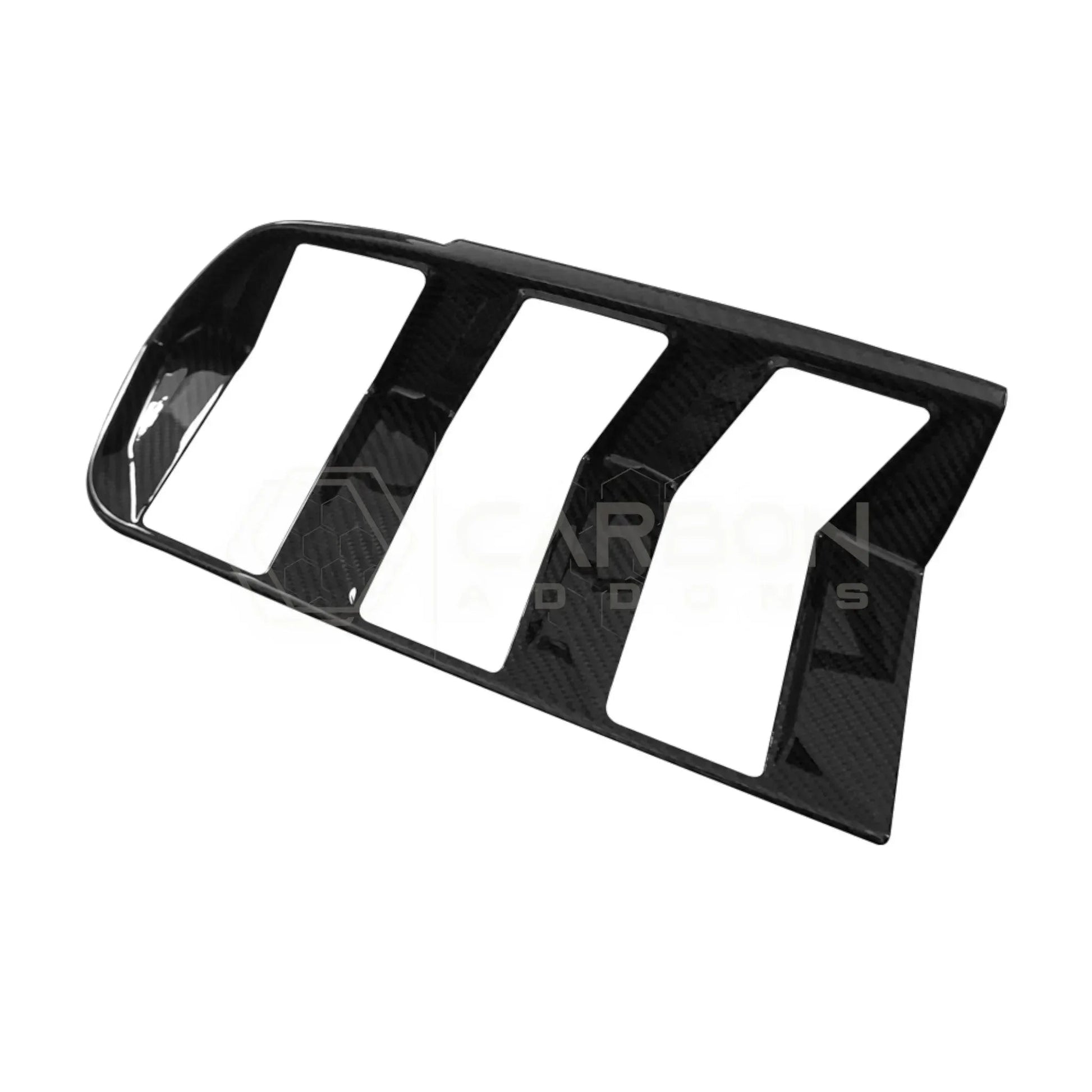 Real Carbon Fiber Taillight Trim Covers for 2024+ Ford Mustang