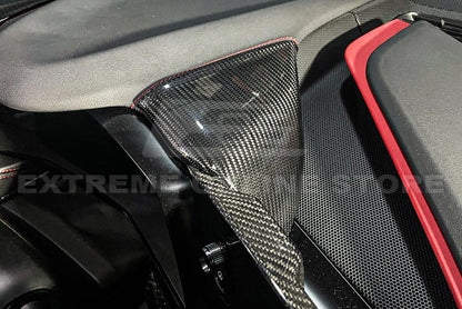 Chevrolet Corvette C8 Carbon Fiber Upper Dashboard Instrument Side Panel Cover