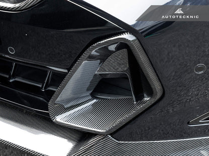 AutoTecknic Carbon Fiber Front Bumper Air Vent Set - G06 X6 M-Sport LCI