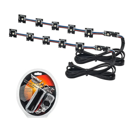 ORACLE Lighting 2014-2024 Infiniti Q50 ColorSHIFT RGB+W Headlight Halo Upgrade Kit