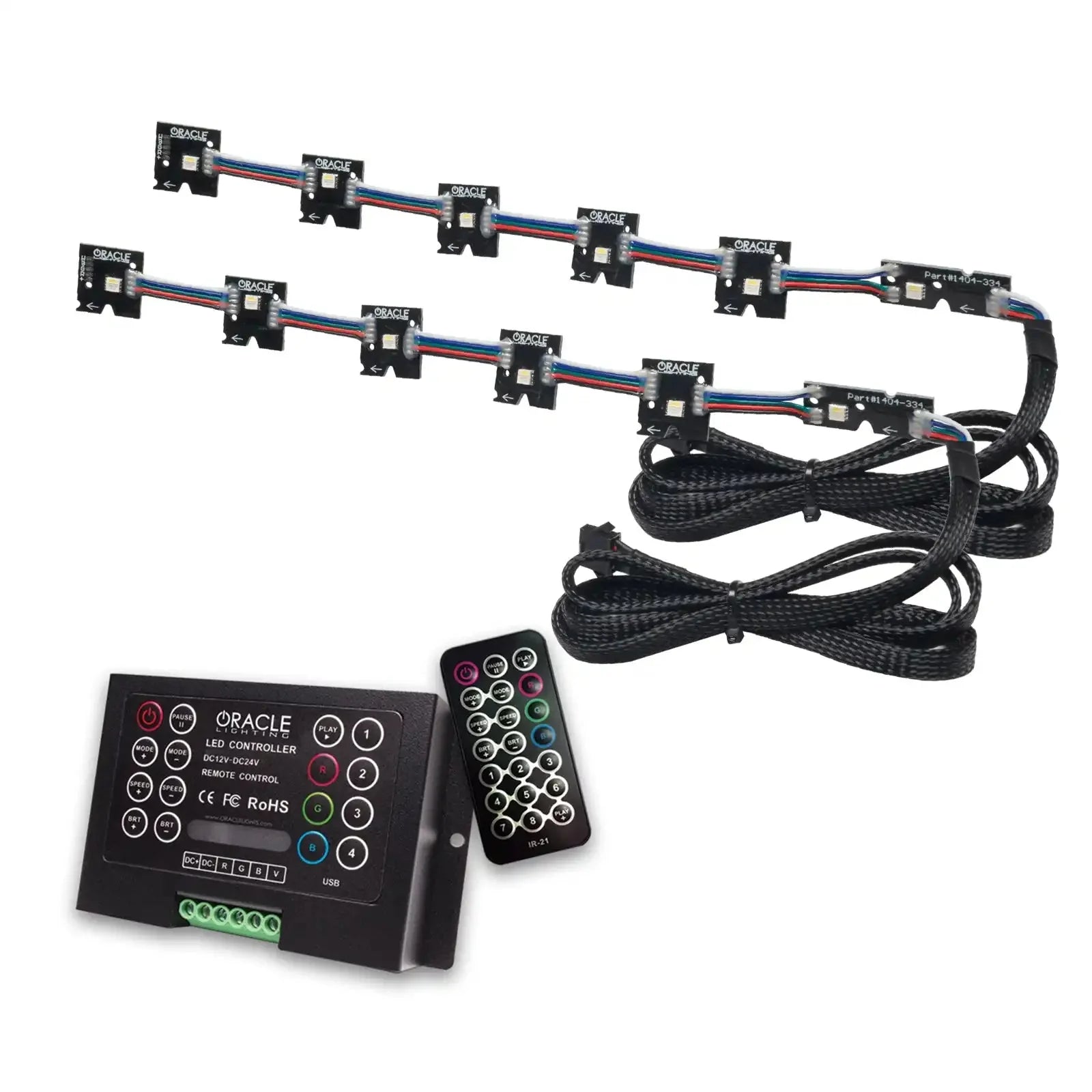 ORACLE Lighting 2014-2024 Infiniti Q50 ColorSHIFT RGB+W Headlight Halo Upgrade Kit